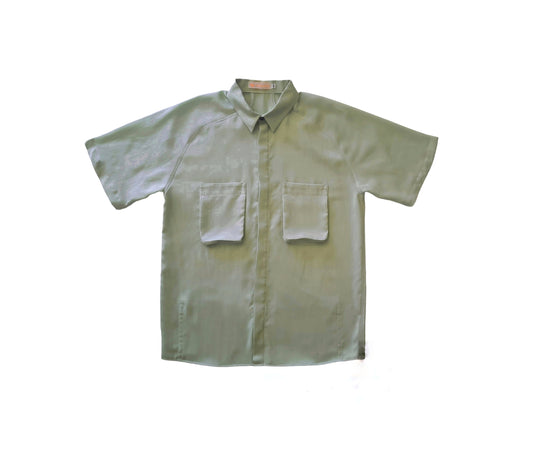 Silky Oak Tee, Sage - Ready to Wear